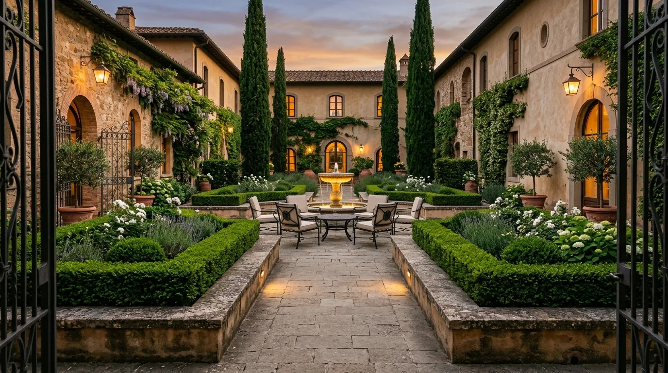 Minimal Boxwood Layout